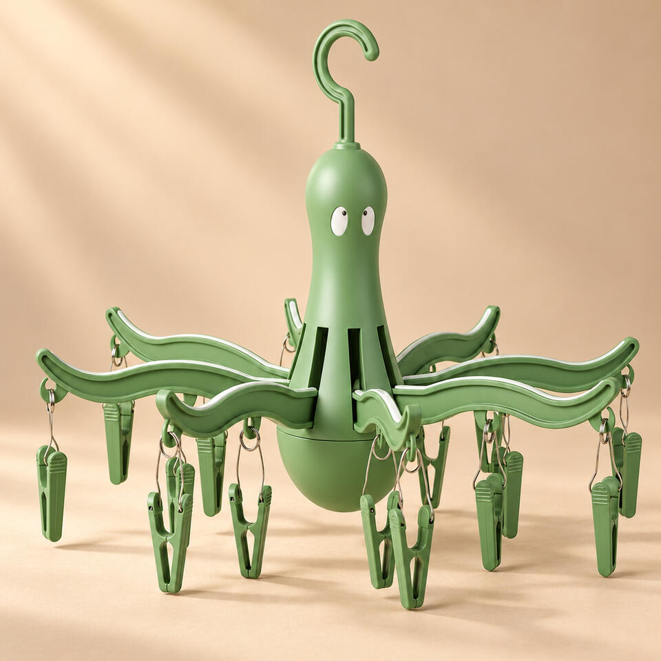 Kledinghanger octopus
